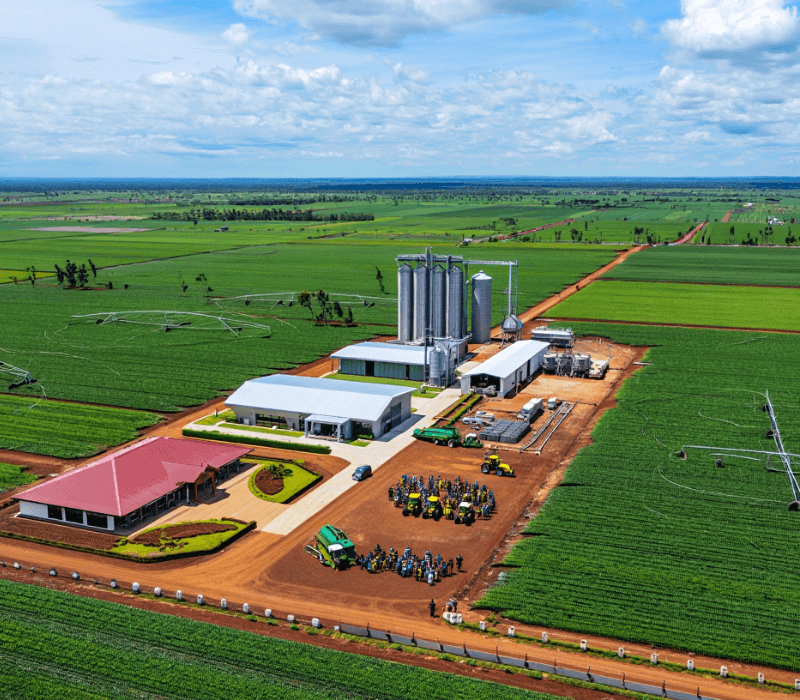 Agropole privée de 103 ha en partenariat de gestion foncière